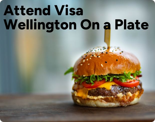visa wellington on a plate